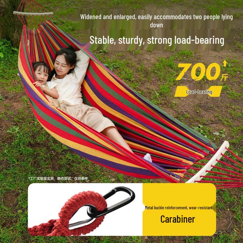 Outdoor Solid Wood Hammock