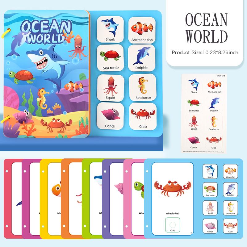 Детские книги-пазлы на липучках «Сделай сам», многоразовые наклейки с мультяшными животными, обучающие познавательные игрушки для детей