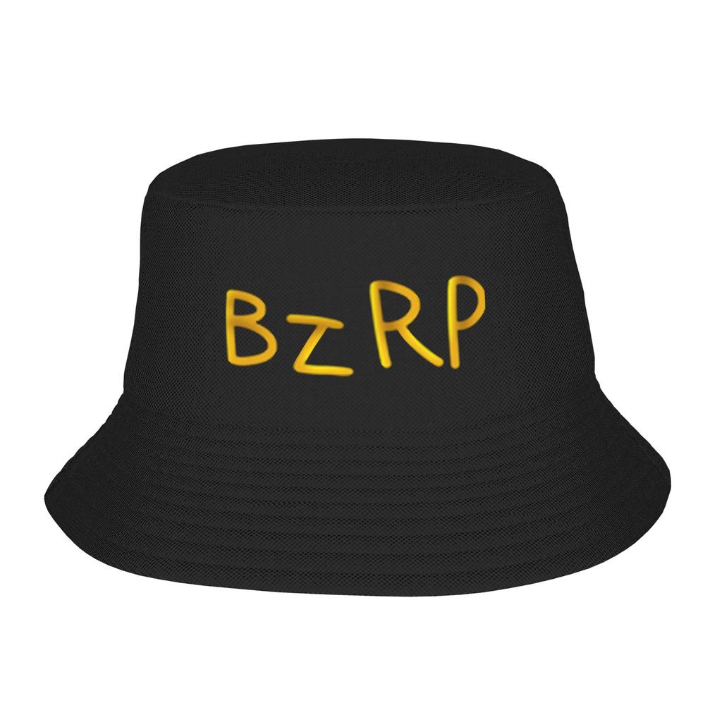 Панама Bizarrap BZRP Уличный стиль Рыбацкие кепки Дышащие Шляпы от солнца для отпуска Для мужчин Женщин Повседневная Кепка с принтом