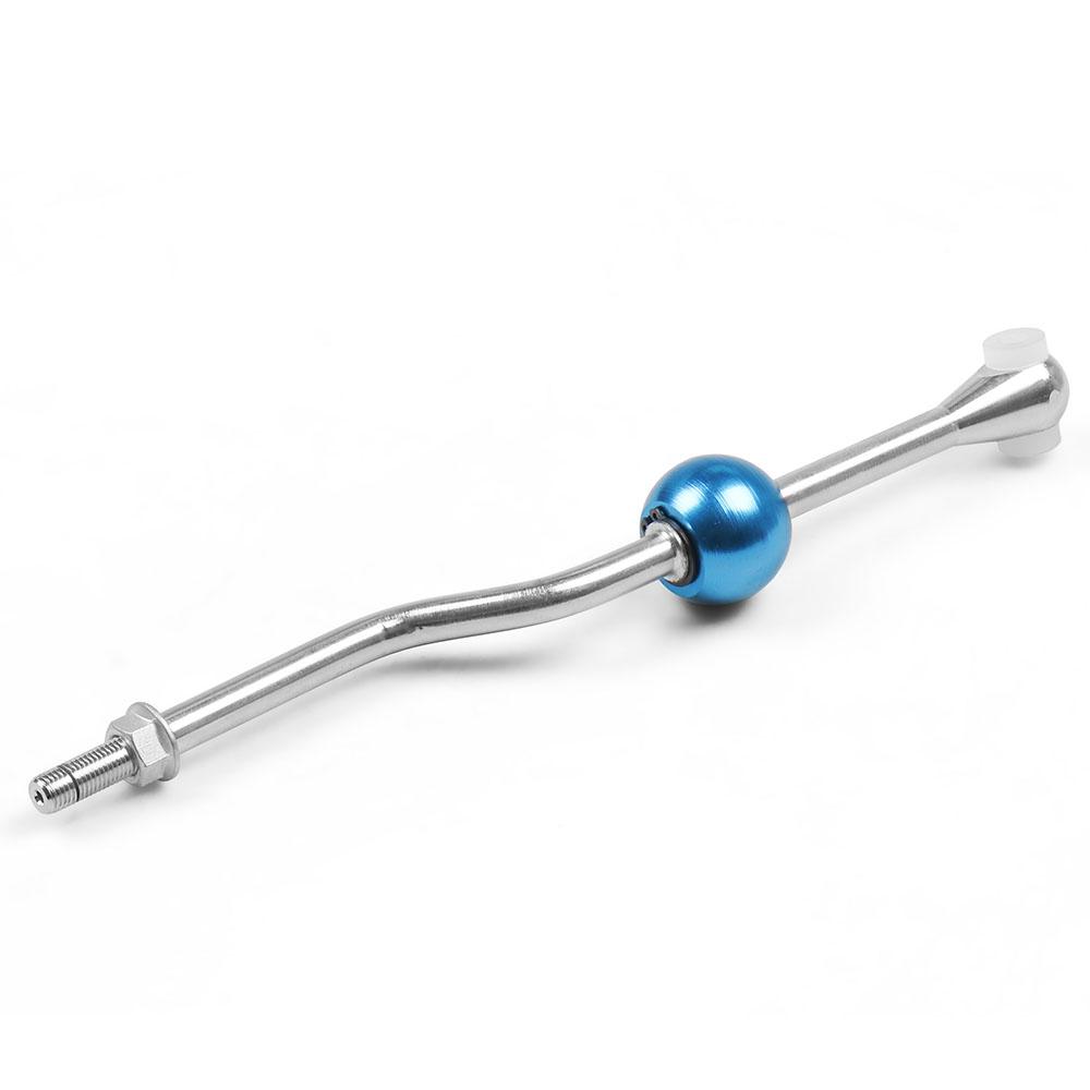 Гоночный короткий рычаг переключения передач M10 * 1,25 с ручкой переключения передач для Peugeot 206 99-00, стальной короткий переключатель передач