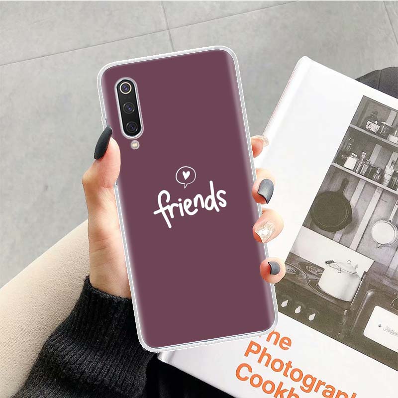 Best Friends BFF Matching Phone Case For Xiaomi Redmi Note 13 14 15 Pro Plus 12S 12 14S 11S 11E 10 10S 11 11T 5G 4G Cover Coque