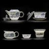 Sushih Guochao Blue & White Ceramic Gongfu Tea Set