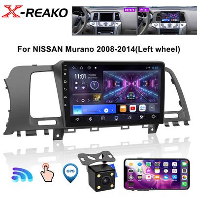 Android 12 автомобильный радиоприемник стереоплеер для Nissan Murano Z51 2008-2014 GPS навигация мультимедиа 7862 высокопроизводительный процессор Carplay