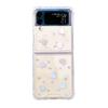 Для Samsung Galaxy Z Flip 4 3 Чехол Прозрачный Блестящий Звездный Любовь Прозрачный Противоударный Чехол Для Samsung Z Flip4 Zflip3 5g Чехол