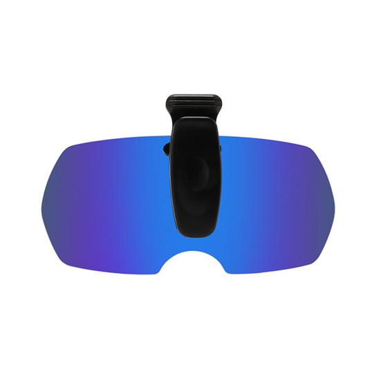 Поляризованные солнцезащитные очки-клипсы для мужчин и женщин, безободковые откидные очки для вождения, защита от УФ-лучей, для пляжа, рыбалки