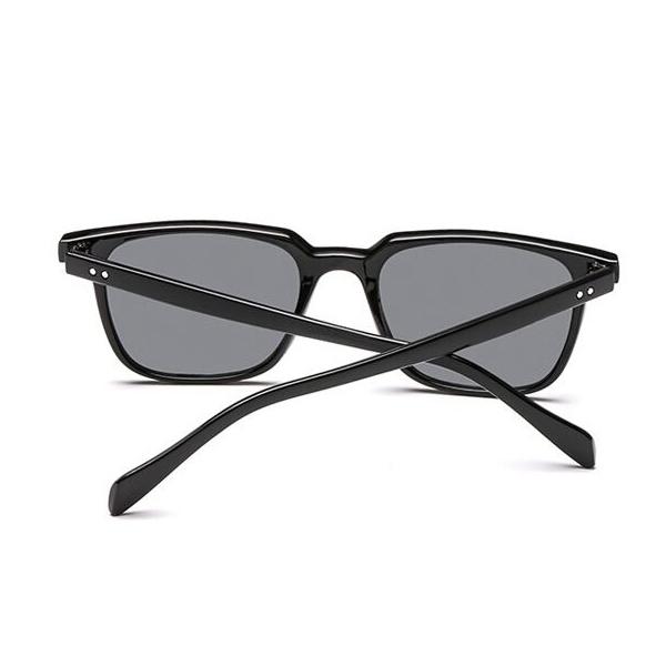 Мужские винтажные квадратные солнцезащитные очки для водителя с зеркальными линзами и защитой от ультрафиолета