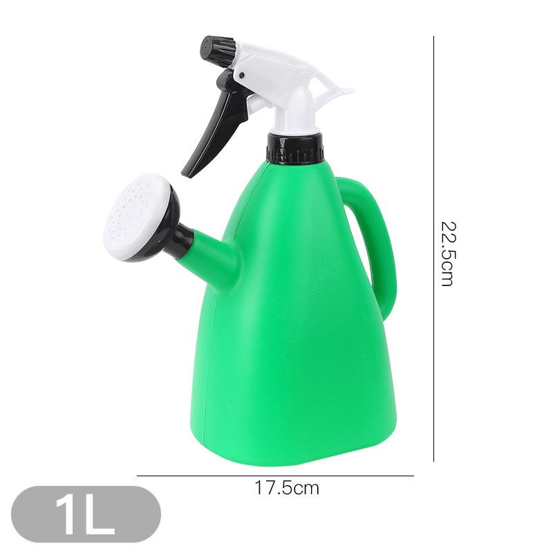 Пластиковая лейка, горшок, садовые принадлежности, садовые растения, регулируемый распылитель давления, лейка для полива, комнатный распылитель для цветов, 1 л, для дома