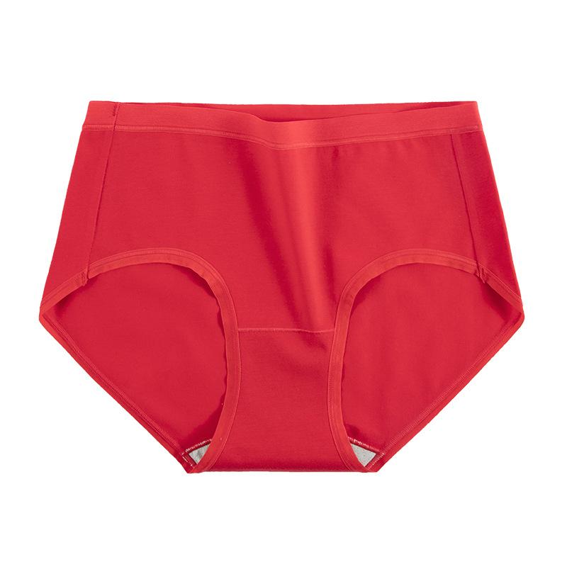 Женское нижнее белье, антибактериальное нижнее белье, нижнее белье со средней талией, высококачественное длинное штапельное хлопковое нижнее белье, женские треугольные брюки