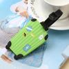 Silicone Luggage Tag Travel Trolley Case Identification Label Three-Dimensional Pattern BackpackSignatureInformationAnti-Lost-DH