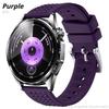20mm 22mm Sports Silicone Band For Huawei Watch GT6 GT5 GT 4Pro 46mm Strap Bracelet For Samsung Galaxy Watch 7 6 5 4 Replacement Breathable Wristband