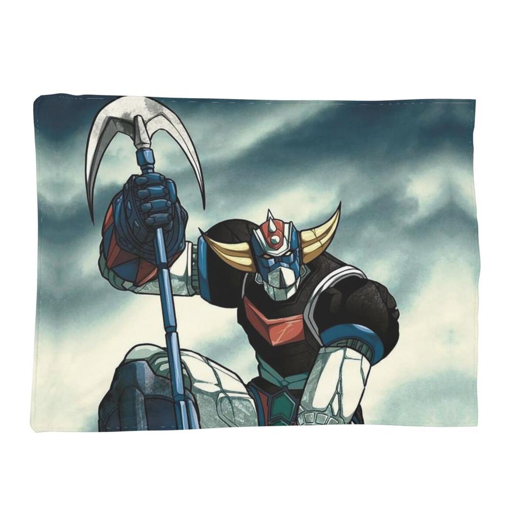UFO Robot Goldorak Grendizer Аниме Механический Воин Пледы Фланелевый Плед Покрывало для Кровати Гостиной Пикника Дивана