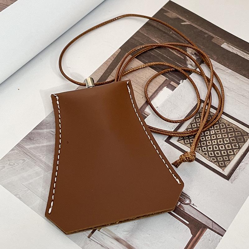 Магнитный держатель для очков на шею: Многофункциональная сумка из искусственной кожи для хранения вещей и головных уборов.