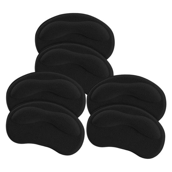 6 шт. невидимые подушечки для пяток, облегчение боли в пятках, мягкие вставки для пятки, Нескользящие женские каблуки, защита для пятки