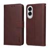 For Samsung Galaxy S25 Edge PU Leather Wallet Case ENKAY HAT PRINCE Phone Stand Cover with Tempered Glass