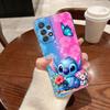 Прозрачный чехол Stitch для Samsung Galaxy A57 A37 A56 5G A36 Чехлы A55 A54 A35 A26 A07 A17 A16 A06 A34 A15 Ударопрочный чехол Бабочка