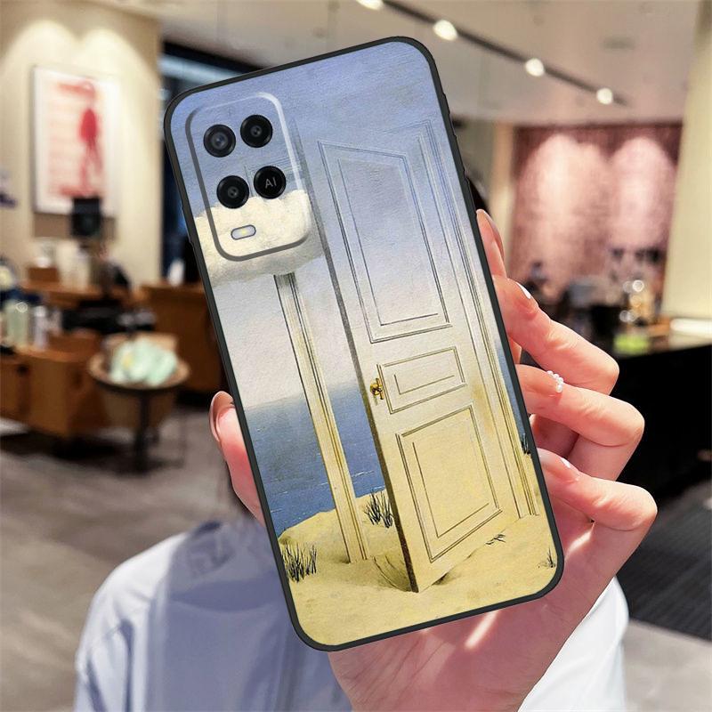 Чехол Rene Magritte для Oppo A78 A98 A79 A18 A38 A58 A40 A60 A80 A16 A76 A96 A15 A74 A94 A54 A17 A77