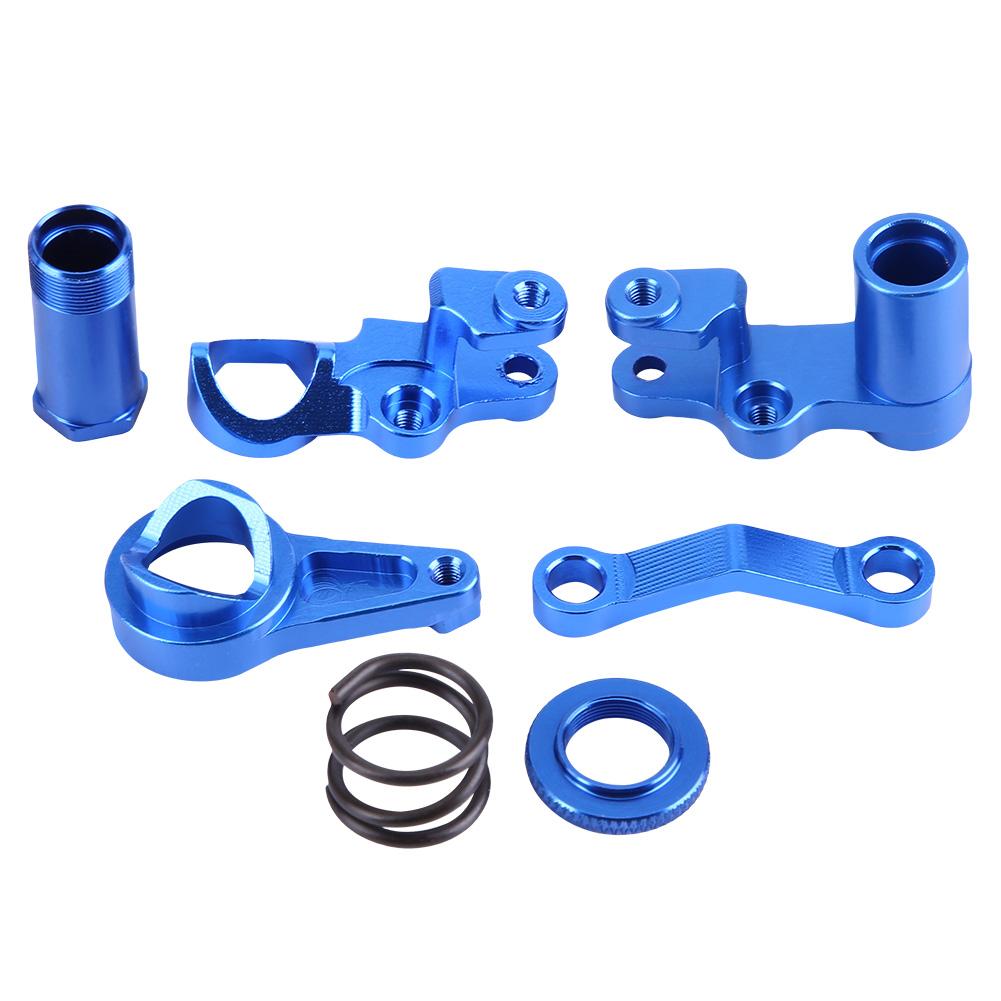 Aluminium Alloy Steering Servo Saver Complete Part Kit for Slash 4X4 1/10 Truck RC Car