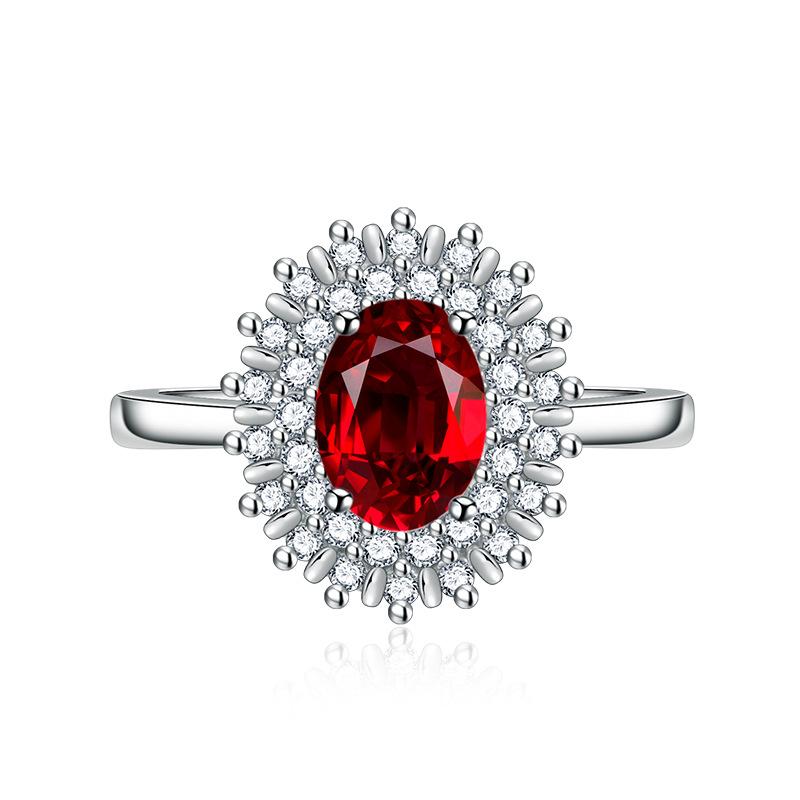 BELLA BOX Opening Resizable Rings For Women Zircon Engagement Party Fine Jewelry Gift