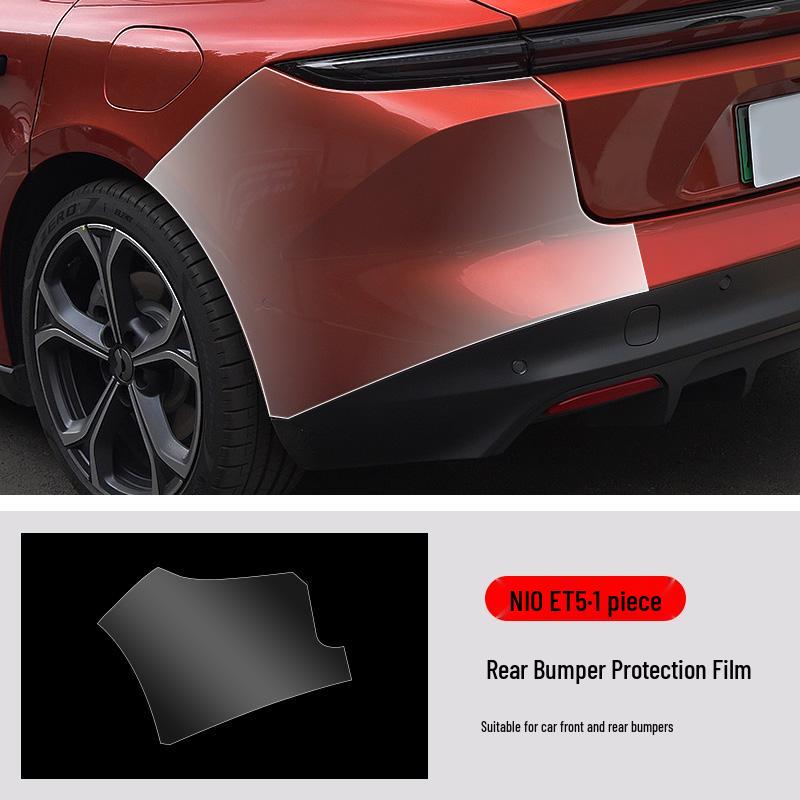 NIO ET5 Pre-Cut Front & Rear Bumper TPU Scratch-Resistant Protective Film