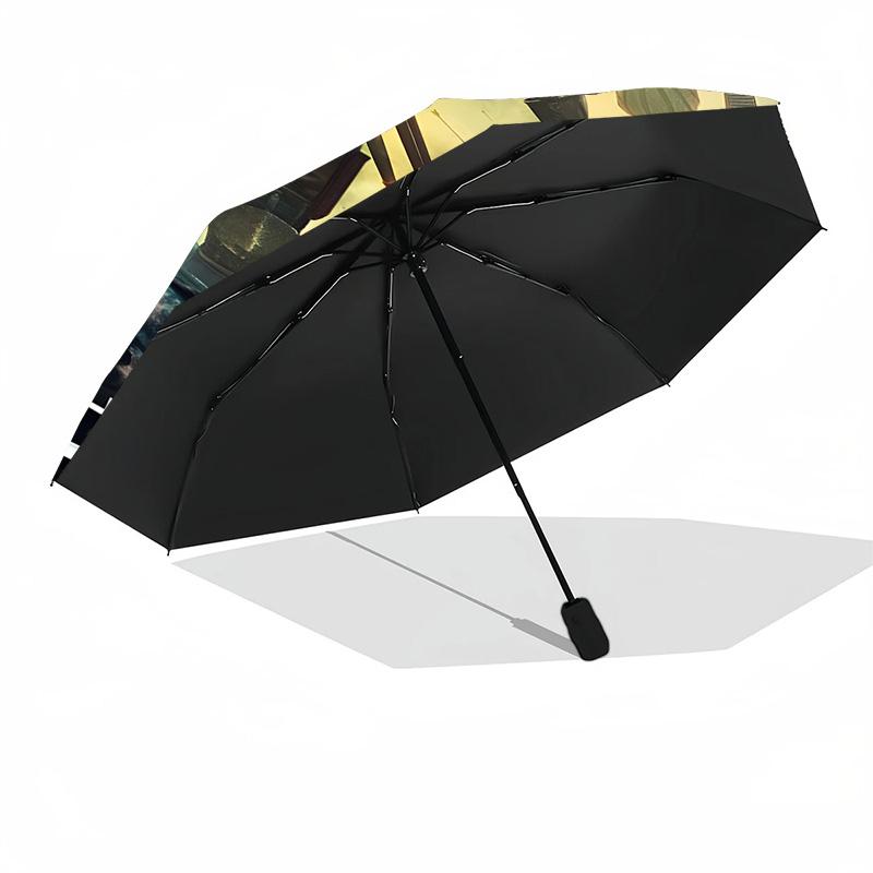 1pc The Witcher Umbrella, Sun Protection, And UV Shielding. It Has Eight Sturdy Ribs for Outdoor Use And Perfect As a Holiday Gift
