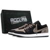 Air Jordan 1 Винтажные Баскетбольные Кроссовки Мужские Черно-Коричневые 553558-153(Команда1439--)