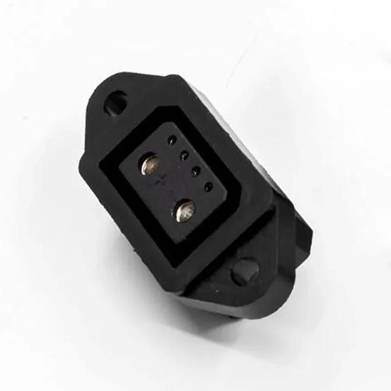 40A 2+4 Battery Connector High Current Electric Vehicles 6Pin Discharge Plug Male Female Electric Scooter Batteries Power Socket