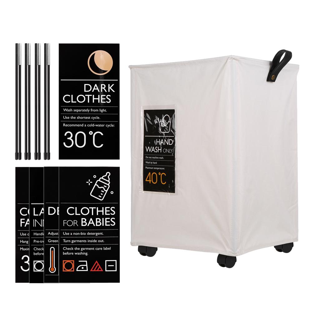 Большая складная корзина для белья из ткани Оксфорд, сетчатая корзина для грязной одежды на шнурке с ручками