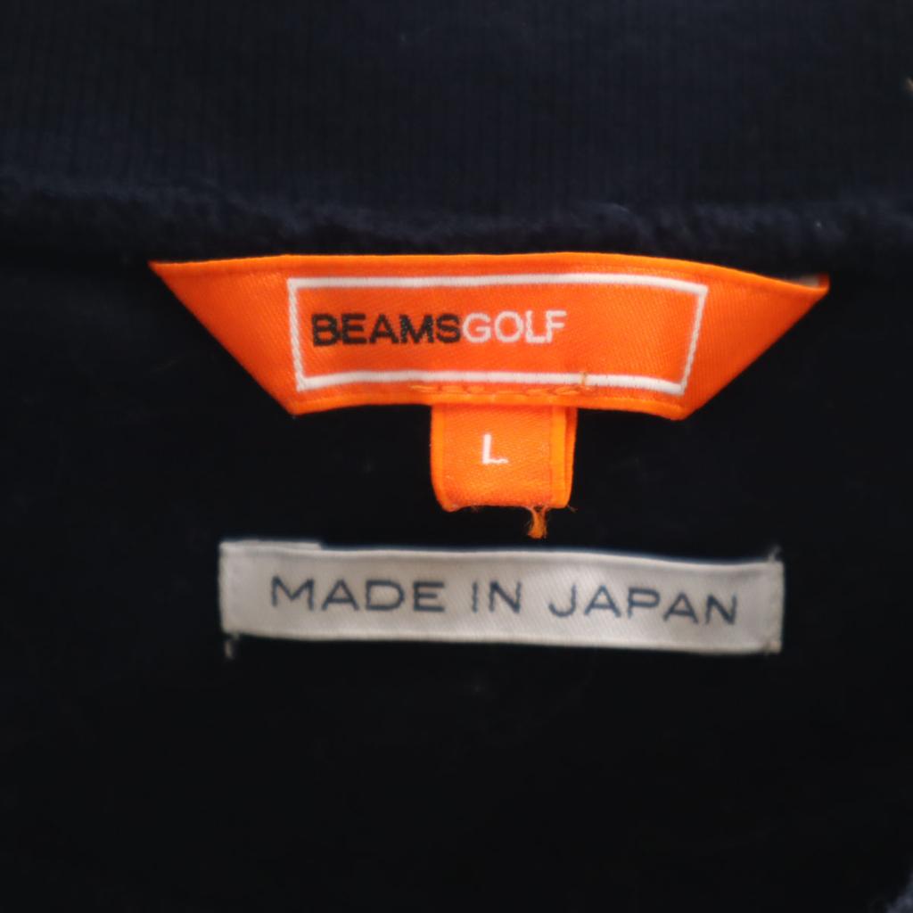 BEAMS GOLF Свитшот с длинным рукавом L Темно-синий Женский Б/У