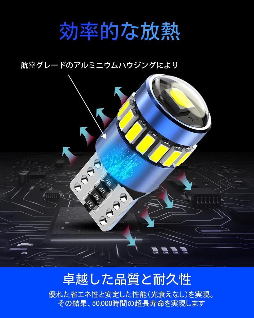 T10 LED Amber Yellow Explosive Light T10 LED Appointment Run