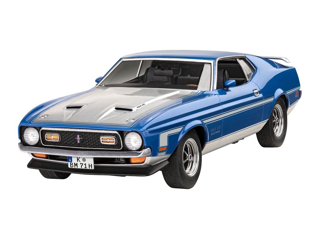 German Revell 71 Mustang Boss 351 Plastic Model 07699 1/25