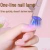 Portable Rechargeable UV Nail Lamp - Quick-Drying Mini Light Therapy Model