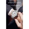 Топ Бренд Мужские Часы Мода Двойной Календарь Водонепроницаемые Деловые Кварцевые Наручные Часы