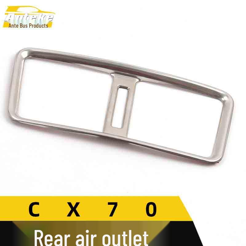 CX70 Rear Air Outlet Decorative Frame - Third Row Air Conditioning Sequin Sticker Accessory