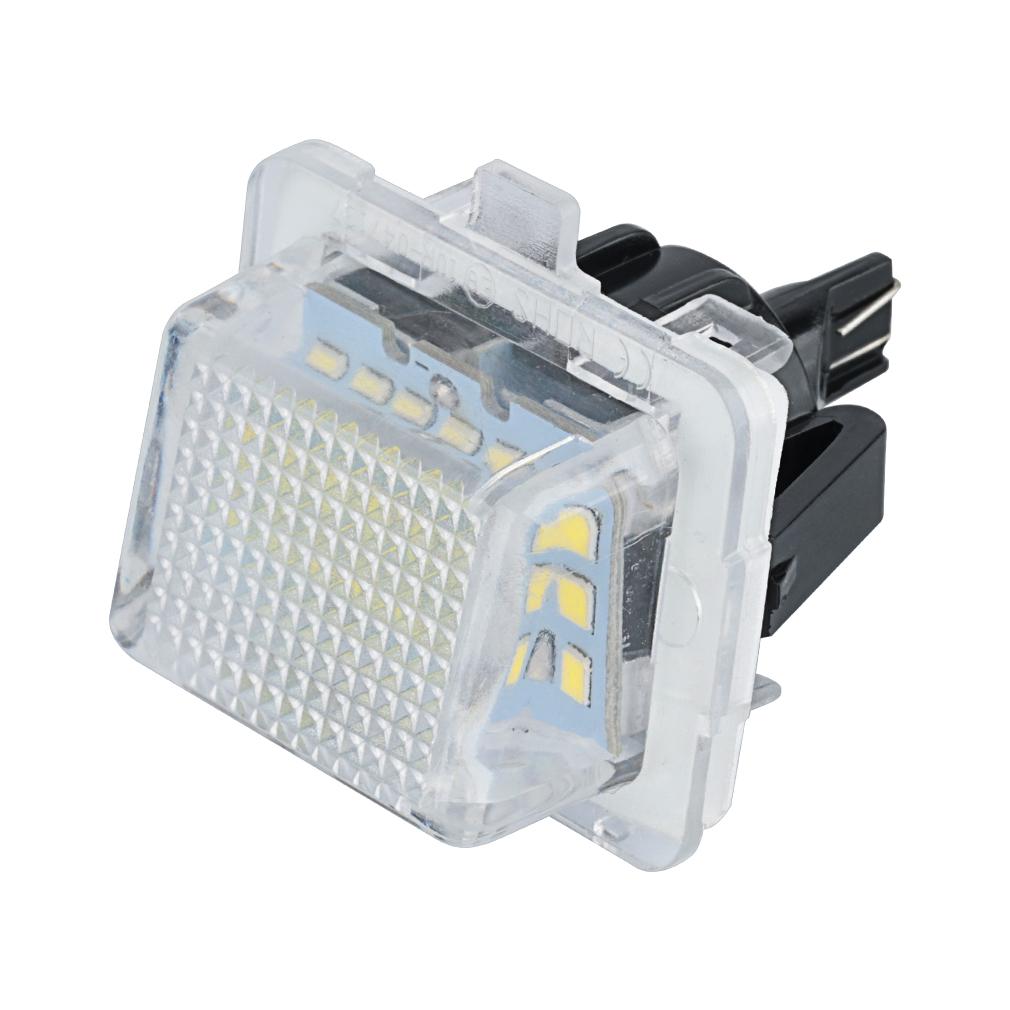 2шт безошибочный 18SMD светодиодный номерной знак лампочка комплект для Mercedes-Benz W204 (5D) W212 W216 W221 Подсветка номерного знака автомобиля Canbus Auto Lamp
