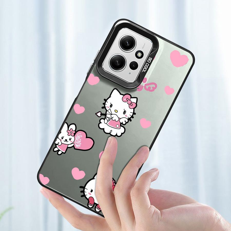 Soft Shell Phone Case for Xiaomi Redmi Note 14 13 Pro Plus 13 12 11 Pro 12s 10Lite 9s 10s 11s Cute Cartoon Hellos Kitty