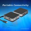 Док-станция OWC USB-C Travel с 5 портами, включая USB 3.1, HDMI, слот для SD-карты и сквозную передачу питания 100 Вт, Космический серый