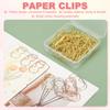 20/50/100Pcs Cat Shape Paper Clip Metal Cute Small Paper Clamp Clips for Office Supplies Craft Scrapbook Document Note Sorting
