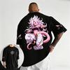 Футболка Dragon Ball для мужчин и женщин, футболка с круглым вырезом в стиле аниме, летняя