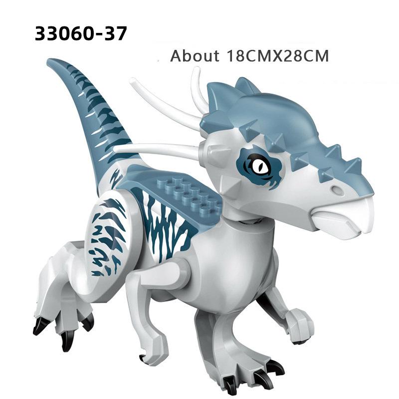 28 см Огромный Раптор Карнотавр Строительные блоки Динозавр Кирпичи Тираннозавр T-Rex Собрать Детские игрушки Детский подарок Рождественские подарки