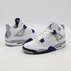 DH6927-140 Nike Air Jordan 4 Midnight Navy Light Smoke Gray Fire Red (Men's)