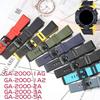 24-мм смоляной ремешок для Casio PROTREK GA2000 PRG-600 PRW-6600 PRG-650, мужской, спортивный, водонепроницаемый, резиновый, аксессуары для часов
