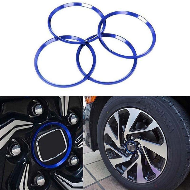 Authentic Car Wheel Center Caps Hub Rings Tire Center Decoration Cover Trims For Honda 10Th Civic 2016- Accessories