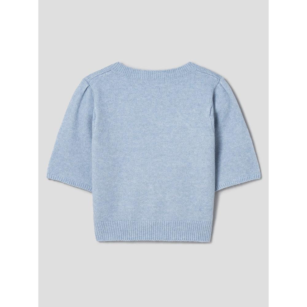 8SECONDS Square Neck Short Sleeve Pullover Sky Blue