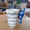 Ceramic Musical Instrument Orchid Trumpet Music Cup Breakfast Cup Water Cup Gift Cup