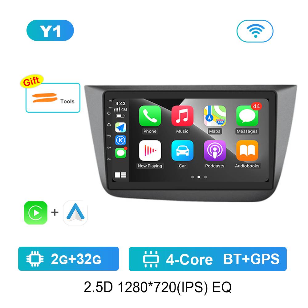 Android Intelligent System Navigation GPS for Seat Altea 2004 - 2015 Car Radio Multimedia Player 4G Head Unit WiFi IPS Screen