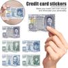 Personalized Credit Card Sticker Design Fun Stickers 1pc