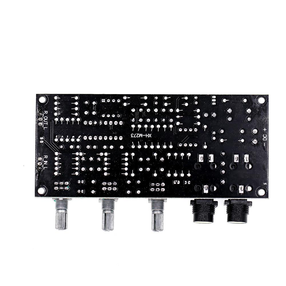 Плата усилителя реверберации и микрофона для караоке XH-M273 (DC12-24V)