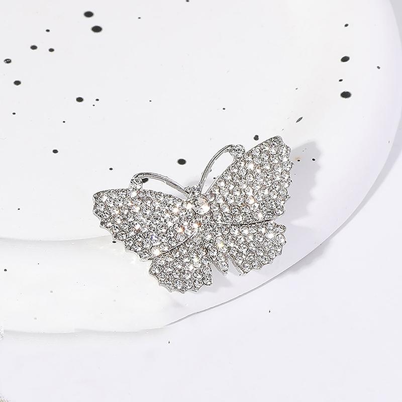 Легкая роскошная милая брошь-бабочка для женщин, модное пальто, платье, корсаж, свадебная вечеринка, ювелирные украшения, аксессуары для декора