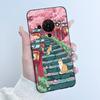 Милый мультяшный чехол для ZTE Blade A76 5G Z2469N Capa Funda Печатный корпус Защитная крышка Мягкий силикон Черный корпус Coque