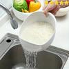 Rice Drain Basket Rice Filter Fruit and Vegetable Drain Sieve Kitchen Supplies Small Tools Multi-Purpose